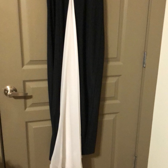 Night way Collections,  Gown, Black, white , drape - Picture 4 of 8